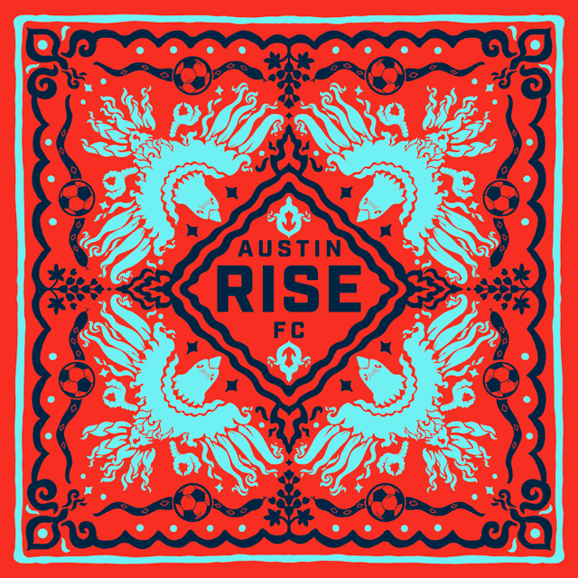 Bandana, Red (Satin)