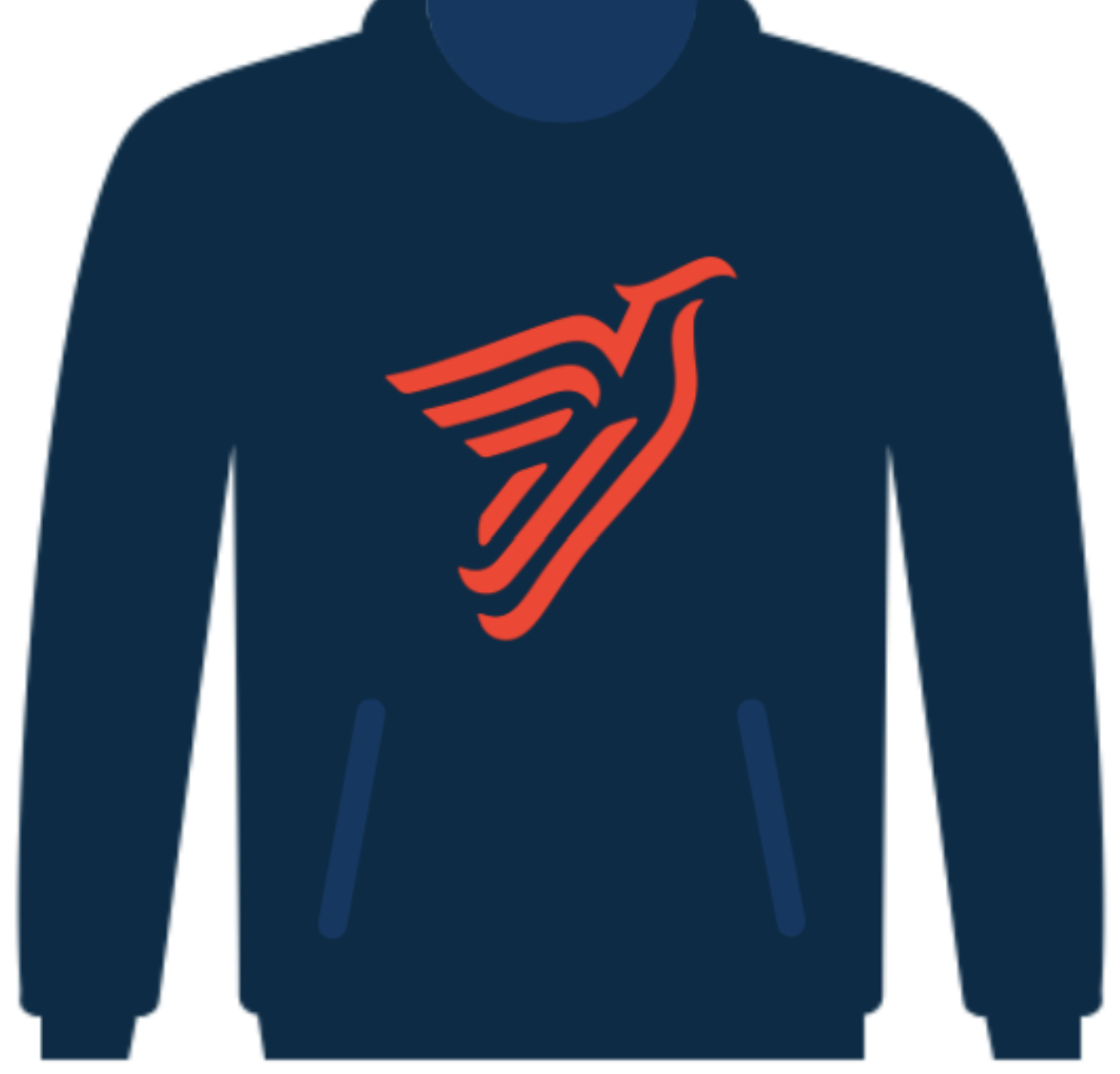 Phoenix Hoodie, Navy