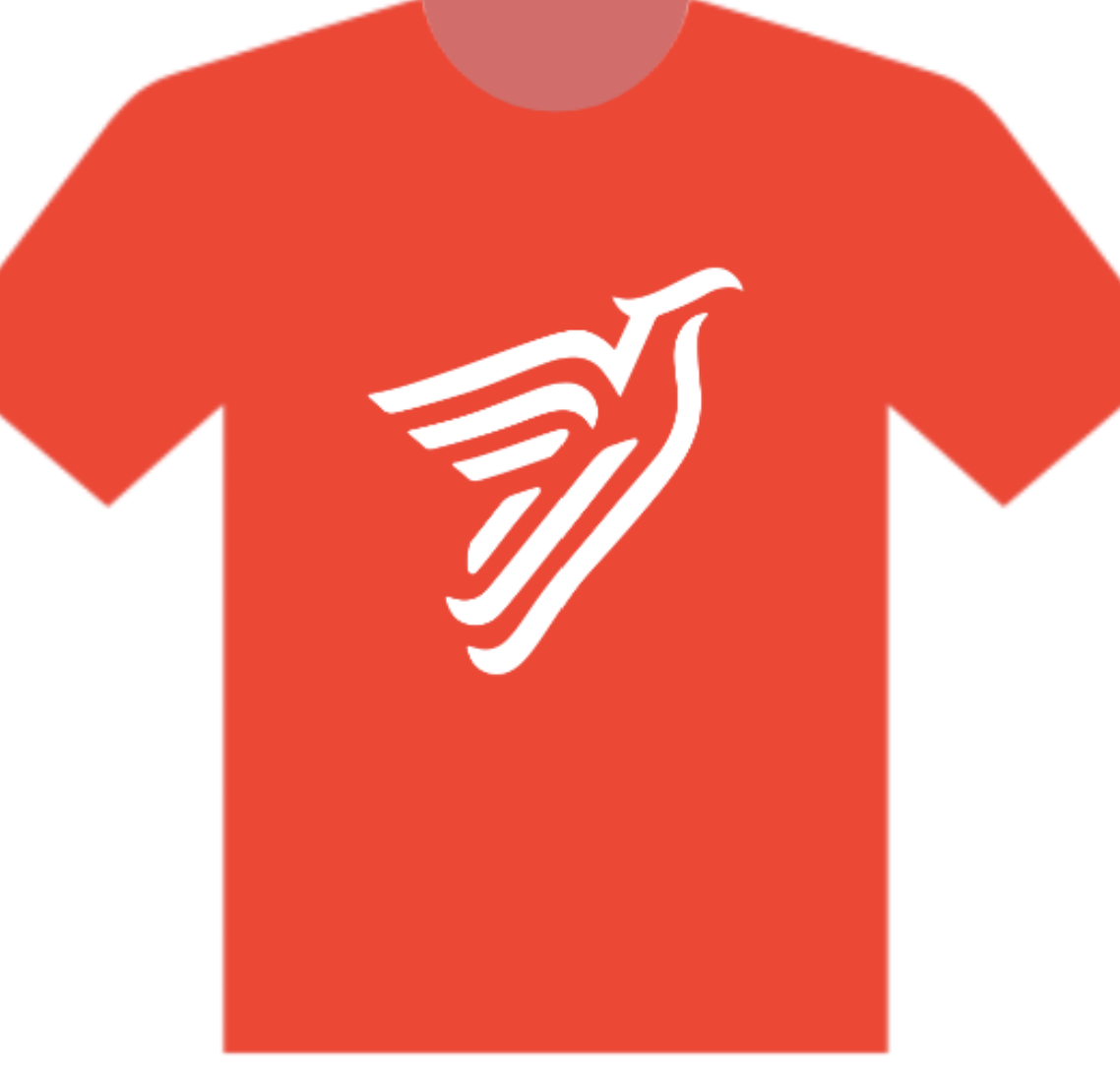 Phoenix Cotton T-Shirt, Red